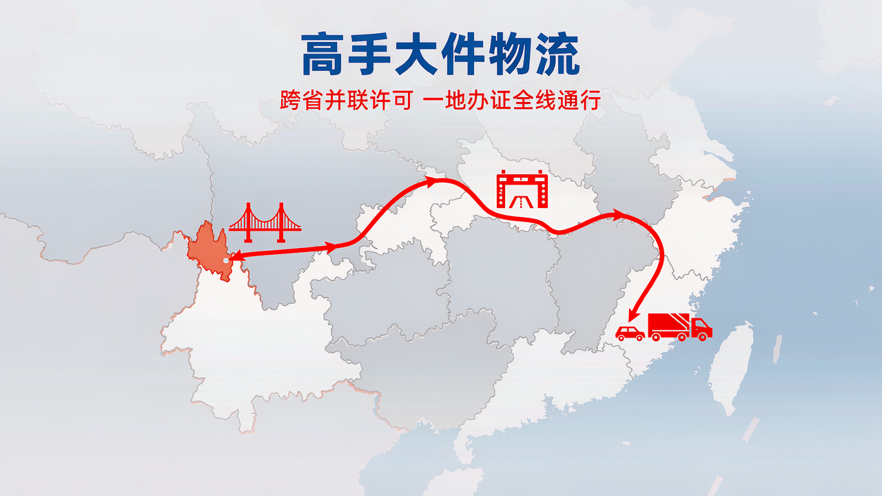 大件运输跨省怎么走？浙江出发跨省并联许可申请指南