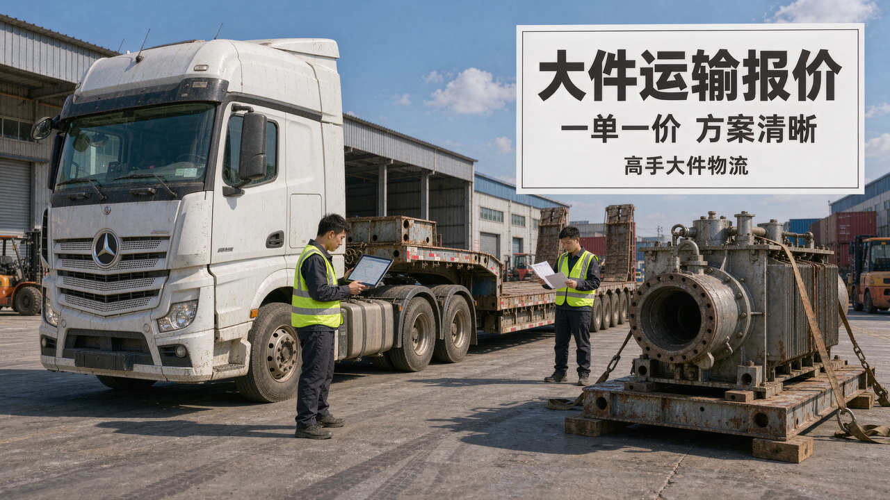 宁波市大件运输运费报价